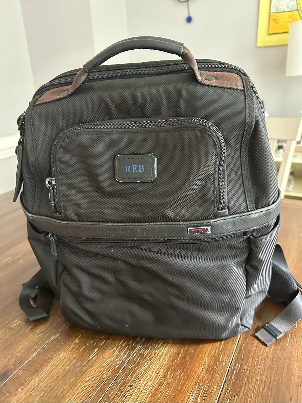 TUMI alpha brief/backpack